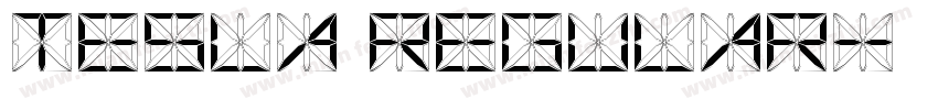 TESLA Regular字体转换